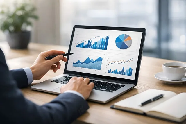 data, analysis, business, charts, graphs, analytics, finance, marketing, growth, strategy, report, laptop, office, work, corporate, technology, dashboard, planning, decision, investment, professional. How to design a women founder funding reporting dashboard