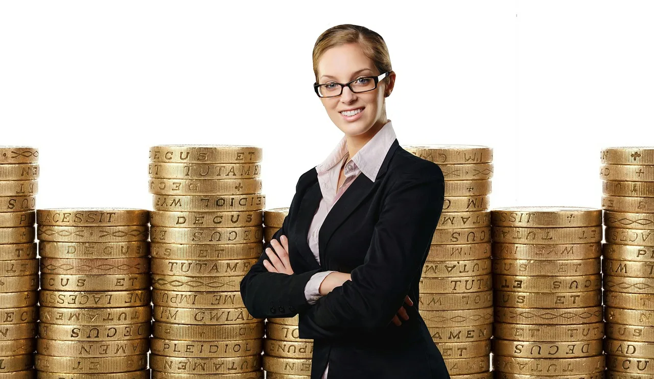 cash, business woman, professional, suit, elegant, female, person, business, consultant, women, coin, advisor, credit, currency, finance, gold, golden, market, money, pile, pound, savings, stack, stock, wealth, brown money, brown finance, advisor, advisor, advisor, advisor, advisor